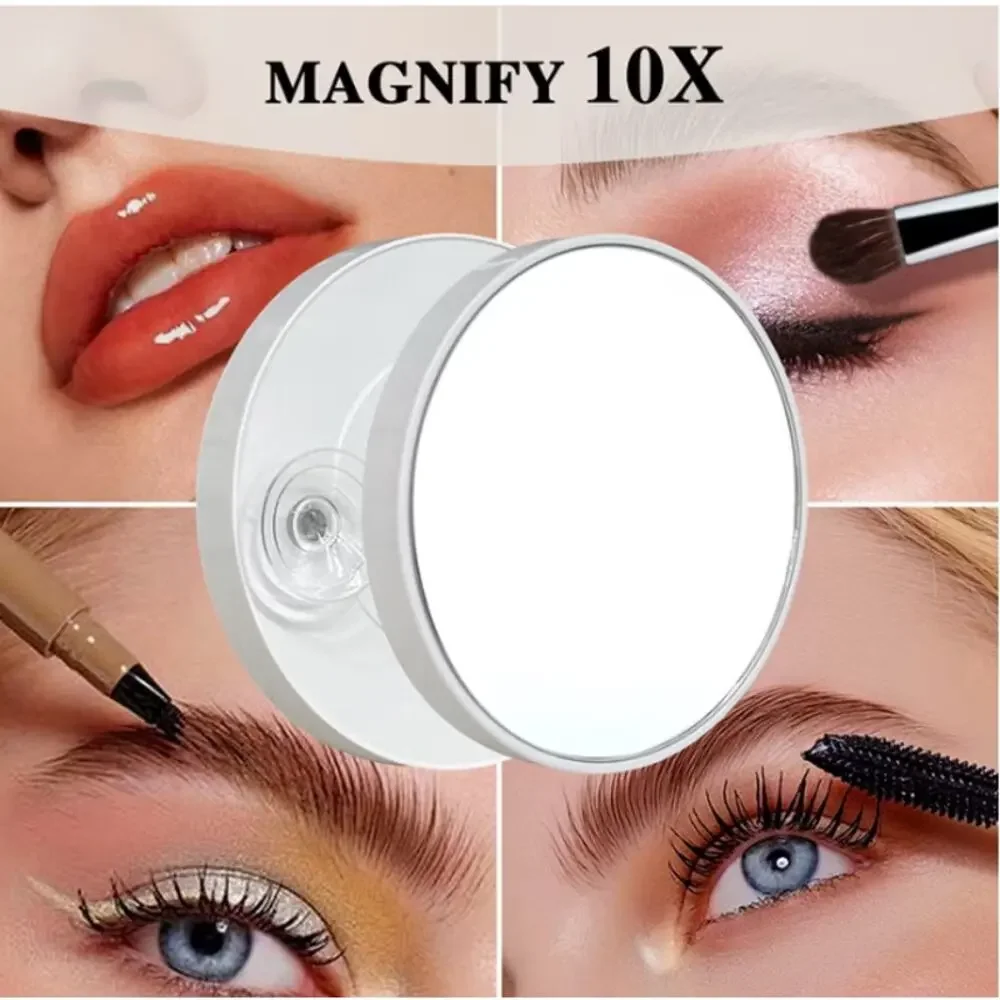 22.8inch Hollywood Vanity Mirror with Lights for Bathroom/Bedroom (White)